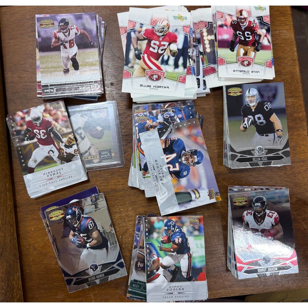 Lot of 280 Misc Football Cards. N/M